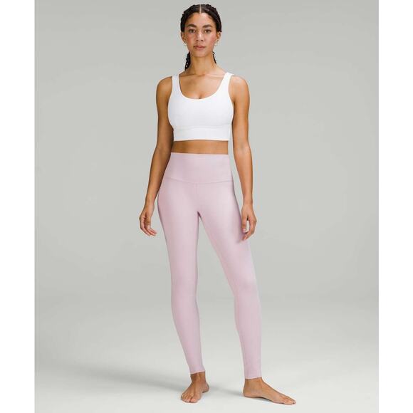 Lululemon Align High‑Rise Pant 28” Nulu Size 2 Pink Peony - Picture 4 of 9